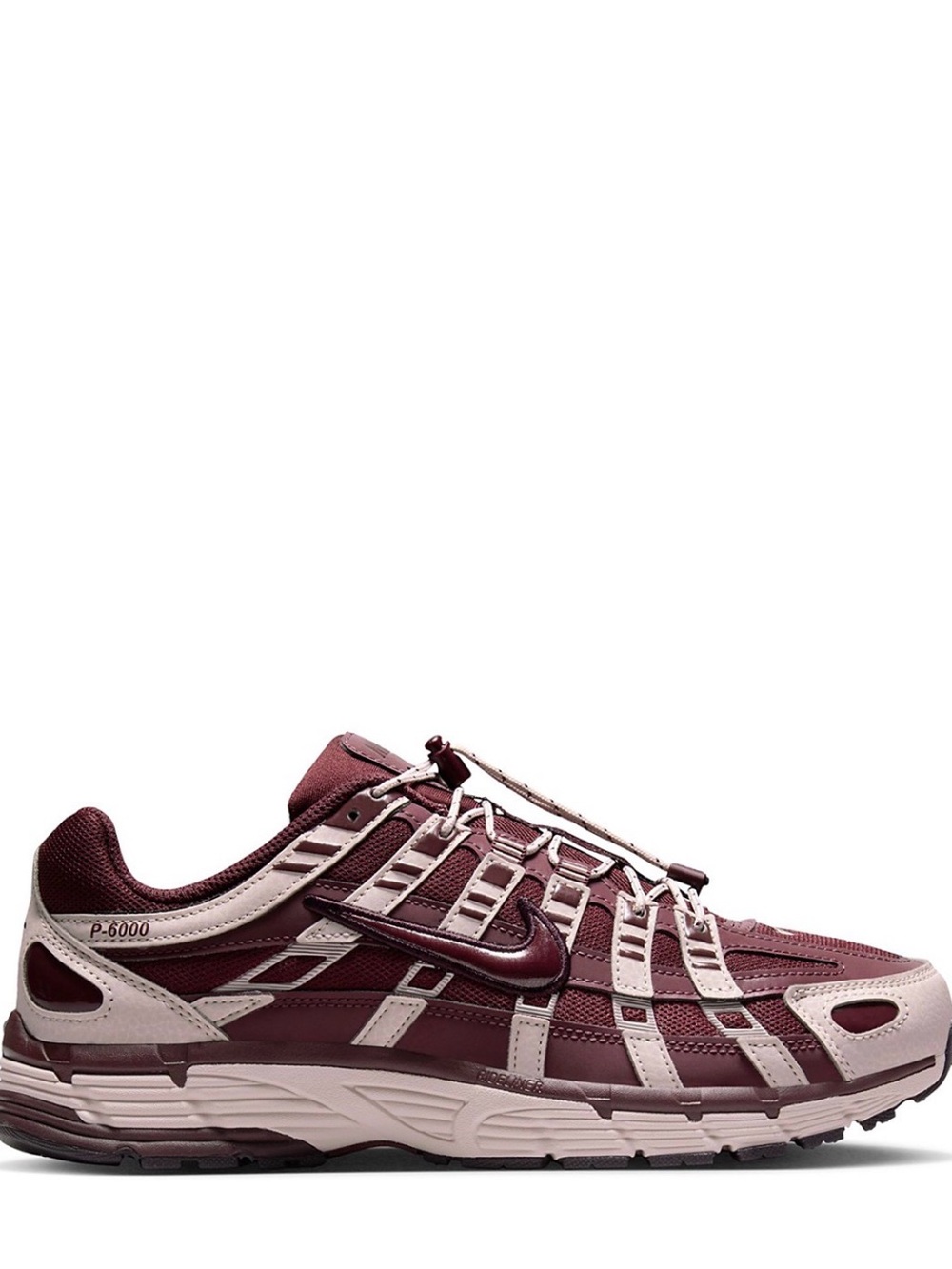 Women’s Nike P-6000 Sneakers - Red/Burgundy - Picture 2 of 7